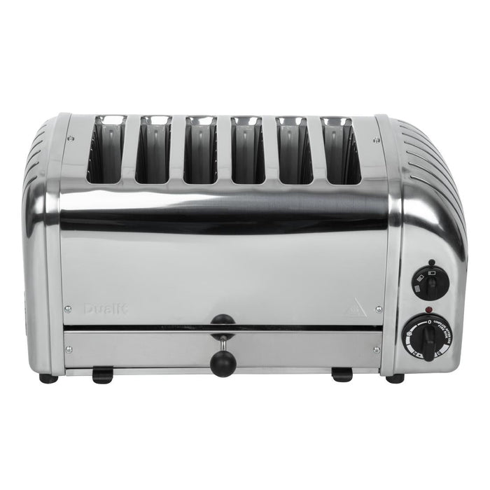 Dualit 6 Slice Vario Toaster Stainless Steel 60144 Dualit