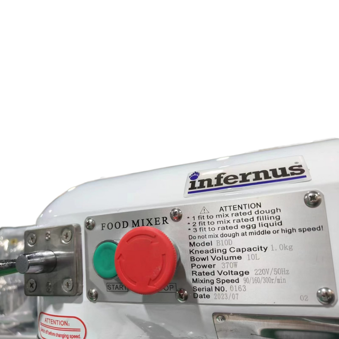 Infernus Planetary Mixer - 30 Litre Canmac Catering Equipment