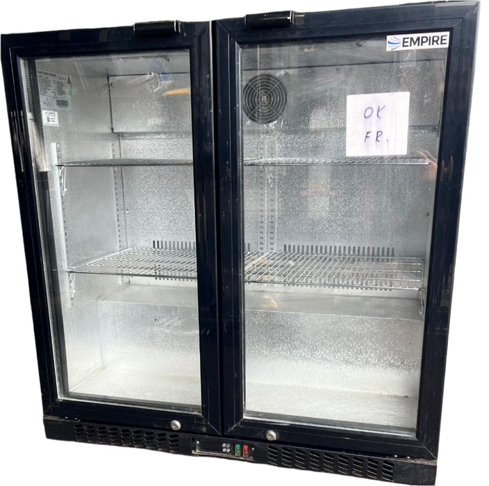 Empire Double Door 208L Bottle Cooler-Refurbished Canmac Refurbished