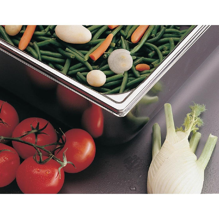 Matfer Bourgeat Stainless Steel 1/1 Gastronorm Tray 20mm Matfer Bourgeat