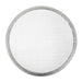 Size: 254(Ø)mm | 10". Material: Aluminium. Flat base