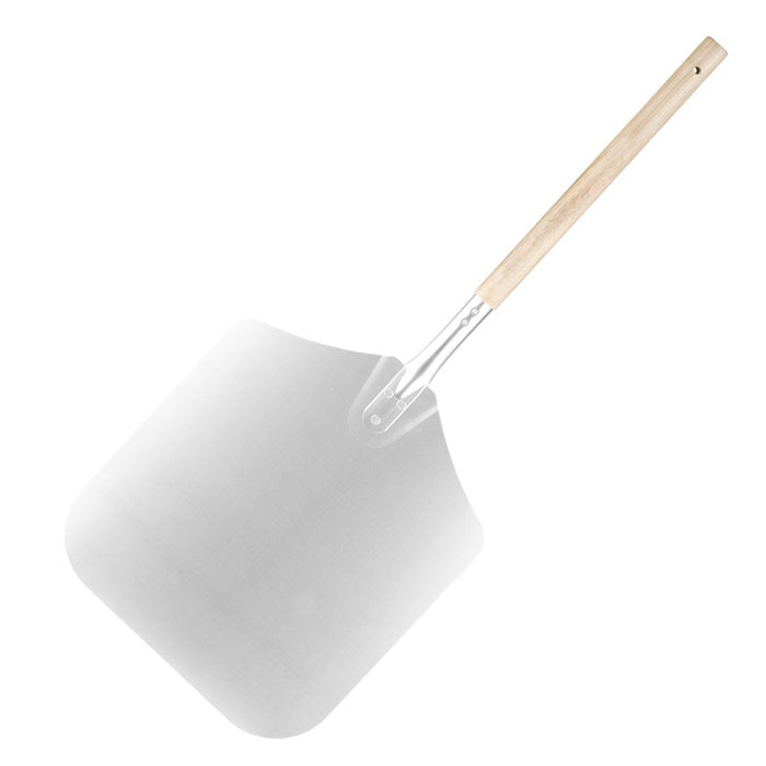 Medium. 36" long with a 14X16" blade.