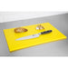 Hygiplas High Density Antibacterial Yellow Chopping Board 455x305x12mm Hygiplas