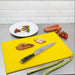 Hygiplas High Density Antibacterial Yellow Chopping Board 455x305x12mm Hygiplas