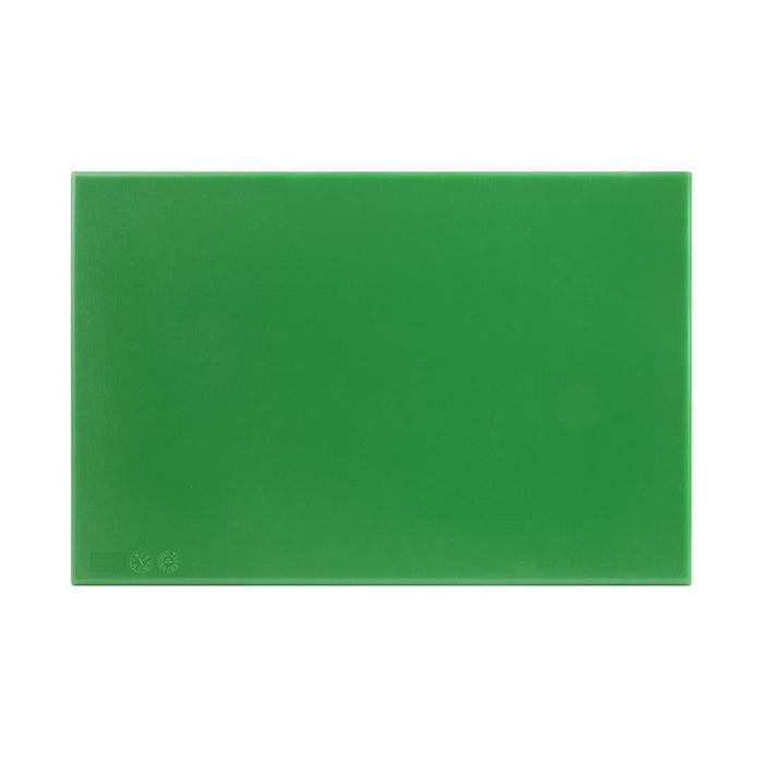 Hygiplas High Density Antibacterial Green Chopping Board 455x305x12mm Hygiplas