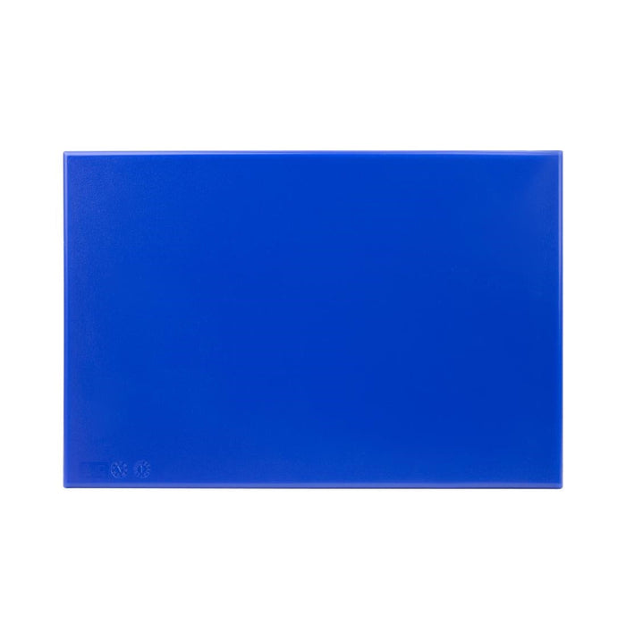 Hygiplas High Density Antibacterial Blue Chopping Board 455x305x12mm Hygiplas