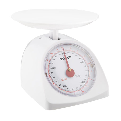 Capaciteit: 0,5kg. Eenvoudig af te lezen wijzerplaat. Afneembaar platform.