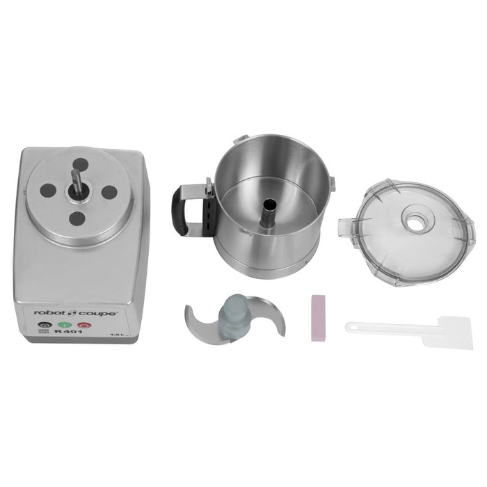Robot Coupe Food Processor with Veg Prep Attachment R401 Robot Coupe