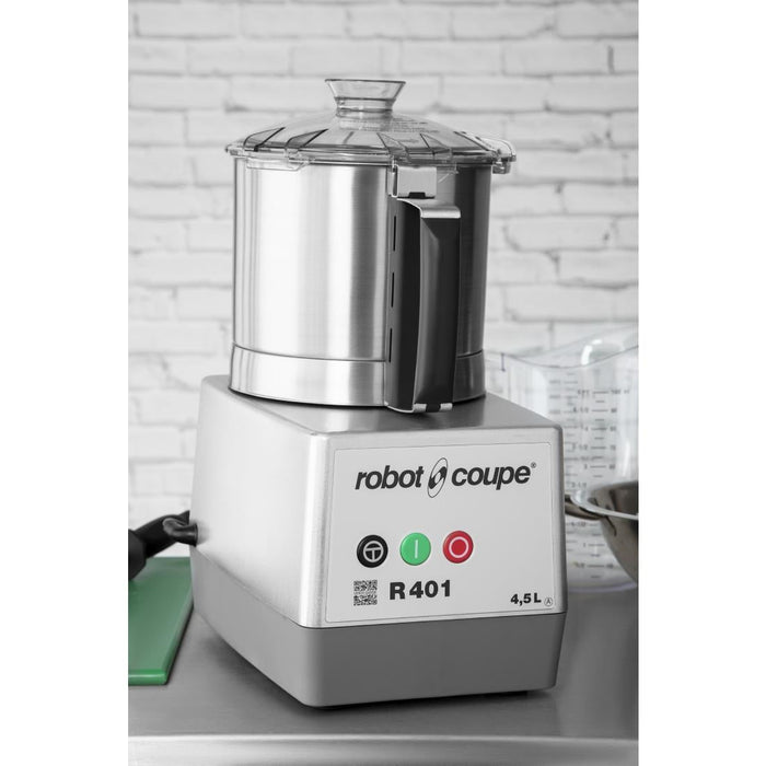 Robot Coupe Food Processor with Veg Prep Attachment R401 Robot Coupe