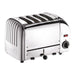 2.2kW. 4 Slots. Colour: Stainless steel