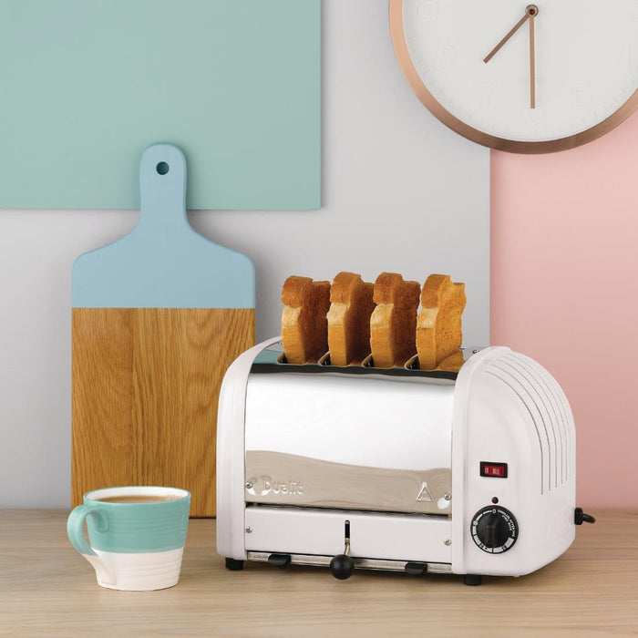 Dualit 4 Slice Vario Toaster White 40355 Dualit