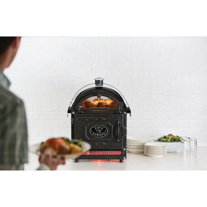 King Edward Potato Baker Small Black PB1FV King Edward