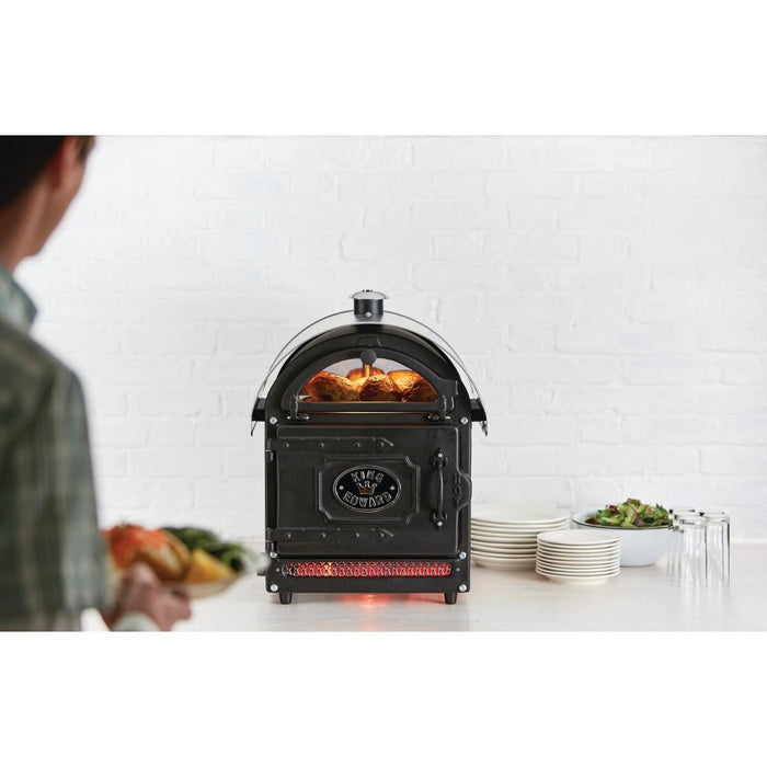King Edward Potato Baker Small Black PB1FV King Edward
