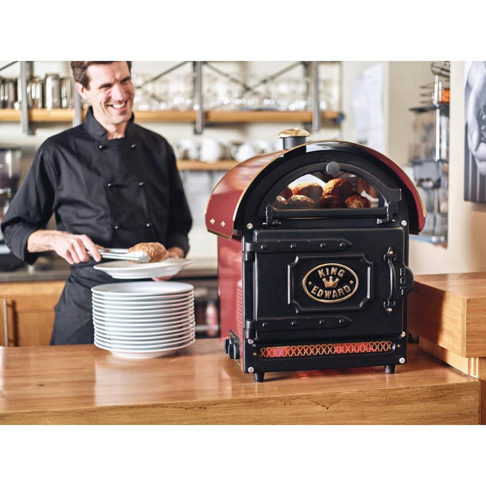 King Edward Potato Baker Small Claret PB1FV King Edward