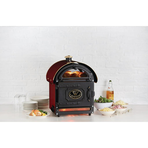 King Edward Potato Baker Small Claret PB1FV King Edward