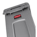 Rubbermaid Slim Jim Container with Venting Channels Grey 60Ltr Slim Jim