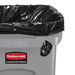 Rubbermaid Slim Jim Container with Venting Channels Grey 60Ltr Slim Jim