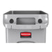 Rubbermaid Slim Jim Container with Venting Channels Grey 60Ltr Slim Jim