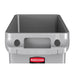 Rubbermaid Slim Jim Container with Venting Channels Grey 60Ltr Slim Jim