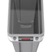 Rubbermaid Slim Jim Container with Venting Channels Grey 60Ltr Slim Jim