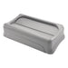 Rubbermaid General Purpose Swing Lid Grey Slim Jim