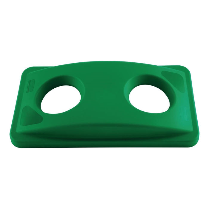 Rubbermaid Bottle Green Lid for Slim Jim Bin Slim Jim