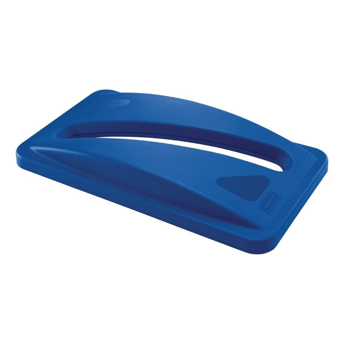 Rubbermaid Paper Blue Lid for Slim Jim Bin Slim Jim