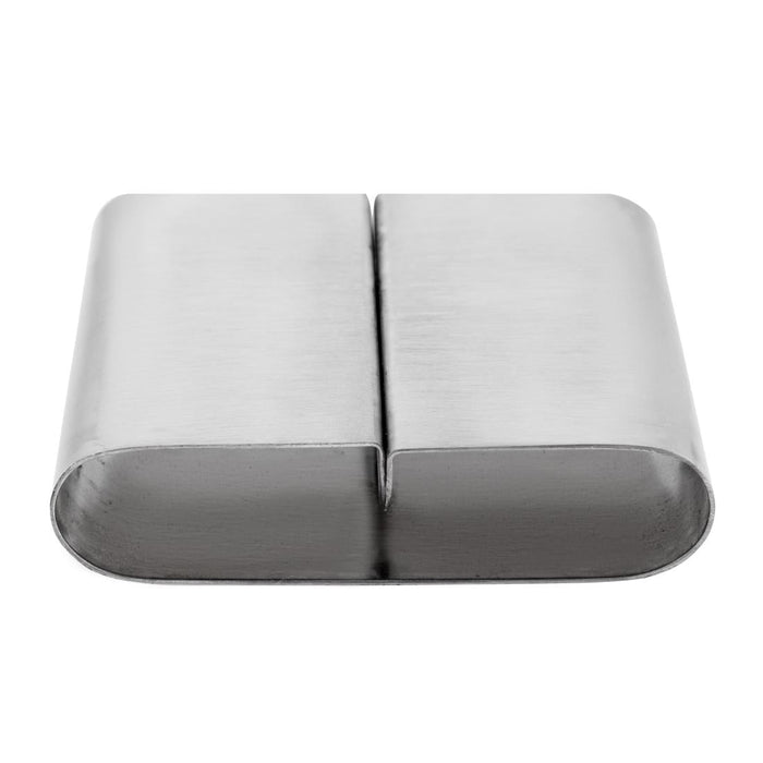 Olympia Curved Stainless Steel Menu Card Holder Olympia