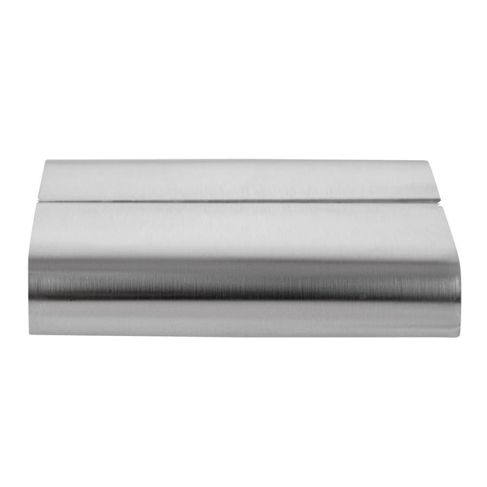 Olympia Curved Stainless Steel Menu Card Holder Olympia