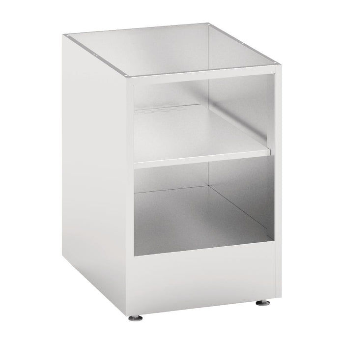 Width: 450mm. Shelf Size: 400x530mm. Open top