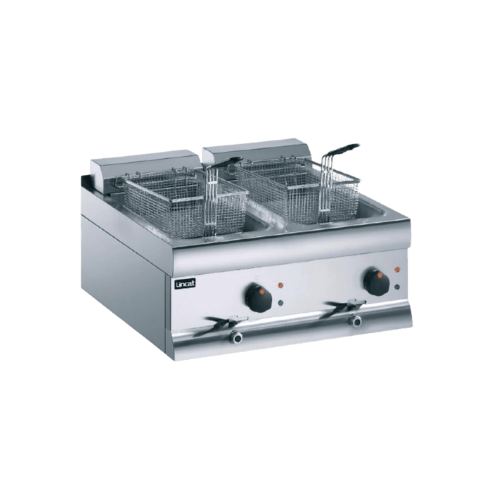 LINCAT Twin Tank Twin Basket Countertop Electric Fryer DF612