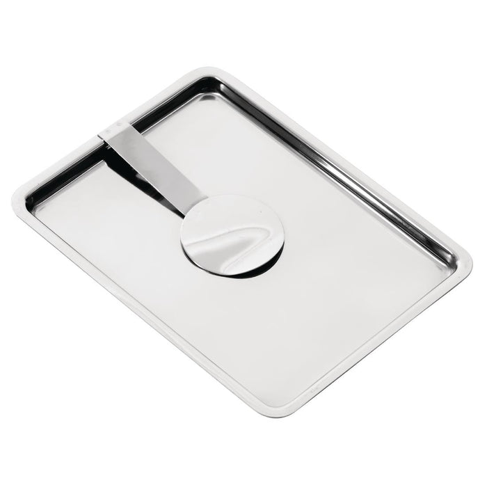 10(H) x 132(W) x 180(D)mm. Stainless Steel