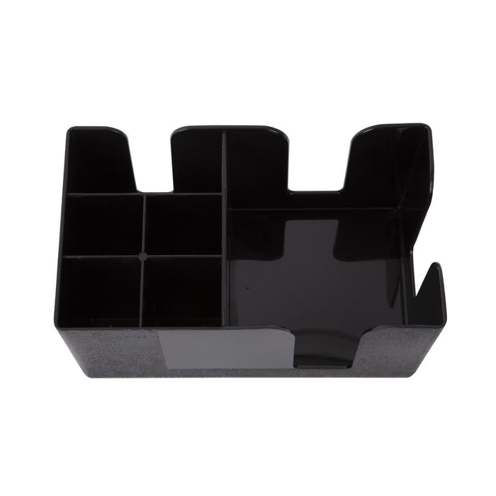 Olympia Kristallon Plastic Bar Caddy Black Olympia