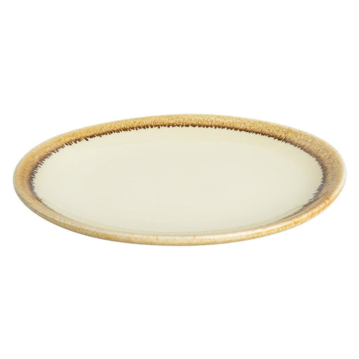 Olympia Kiln Sandstone Round Coupe Plates 180mm (6 Pack) Olympia