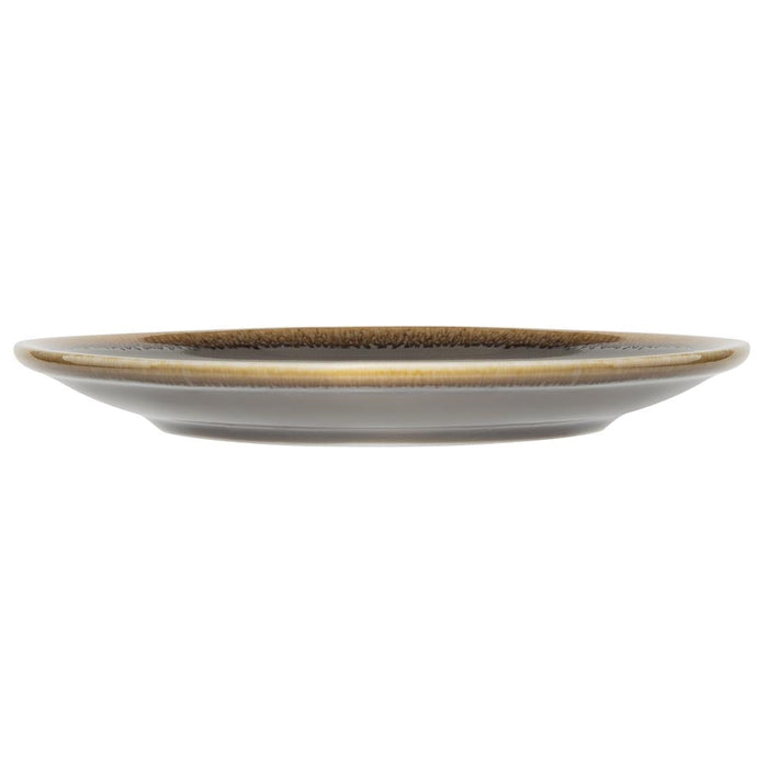 Olympia Kiln Smoke Round Coupe Plates 180mm (6 Pack) Olympia
