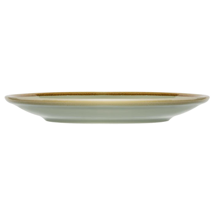 Olympia Kiln Moss Round Coupe Plates 180mm (6 Pack) Olympia