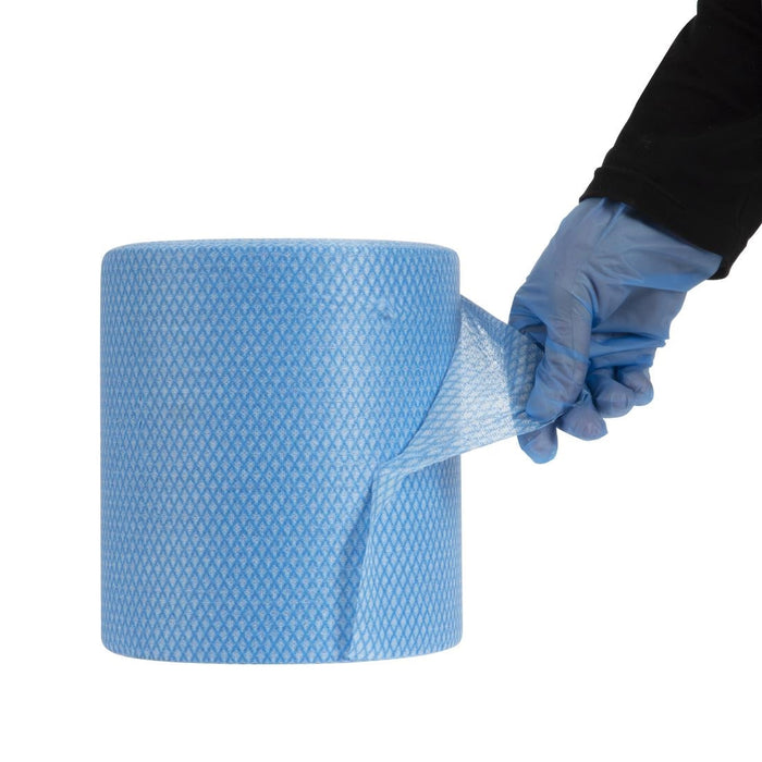 EcoTech Envirolite Super Antibacterial Cleaning Cloths Blue (Roll of 2 x 500) EcoTech