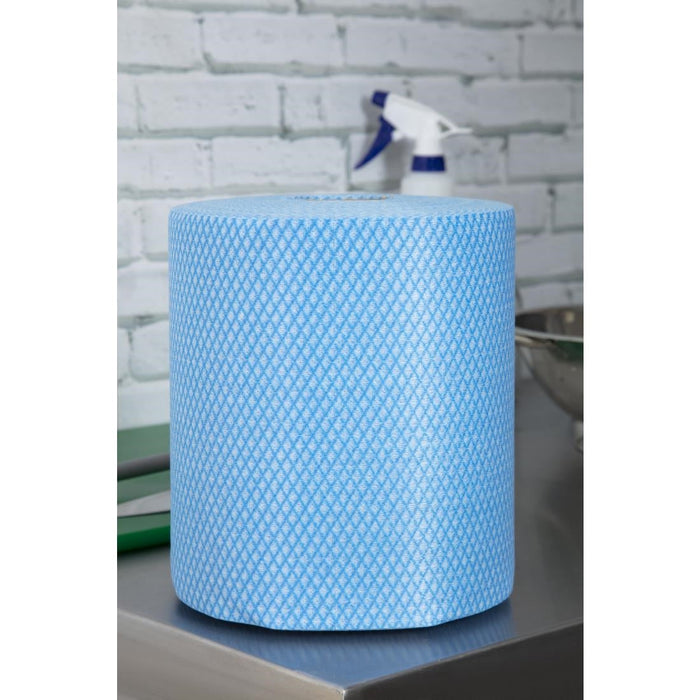 EcoTech Envirolite Super Antibacterial Cleaning Cloths Blue (Roll of 2 x 500) EcoTech