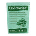 EcoTech Envirowipe Antibacterial Compostable Cleaning Cloths Green (25 Pack) EcoTech