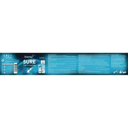 SURE SmartDose Interior and Surface Cleaner Concentrate 1.4Ltr Diversey