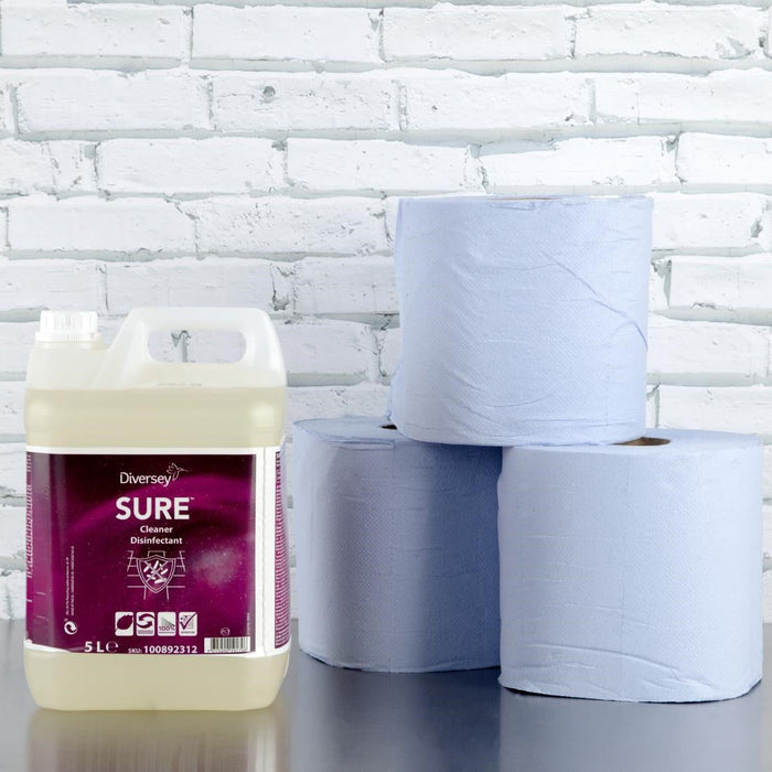 SURE Cleaner and Disinfectant Concentrate 5Ltr Diversey