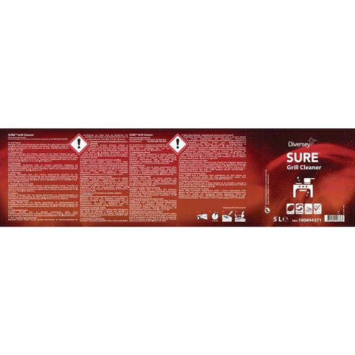 SURE Grill Cleaner Concentrate 5Ltr Diversey