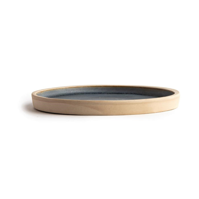 Olympia Canvas Flat Round Plates Blue Granite 180mm (6 Pack) Olympia