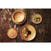 Olympia Canvas Small Rim Round Plates Sienna Rust 265mm (6 Pack) Olympia