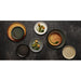 Olympia Canvas Small Rim Round Plates Green Verdigris 180mm (6 Pack) Olympia