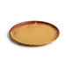Olympia Canvas Small Rim Round Plates Sienna Rust 265mm (6 Pack) Olympia