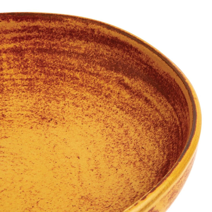 Olympia Canvas Coupe Bowl Sienna Rust 230mm (6 Pack) Olympia