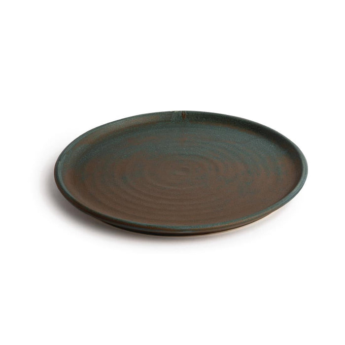 Olympia Canvas Small Rim Round Plates Green Verdigris 265mm (6 Pack) Olympia