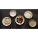 Olympia Canvas Shallow Tapered Bowls Murano White 200mm (6 Pack) Olympia