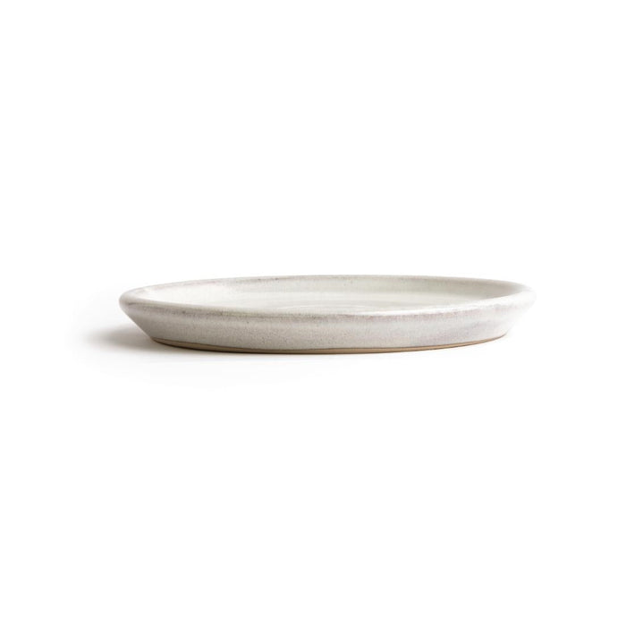 Olympia Canvas Small Rim Round Plates Murano White 180mm (6 Pack) Olympia